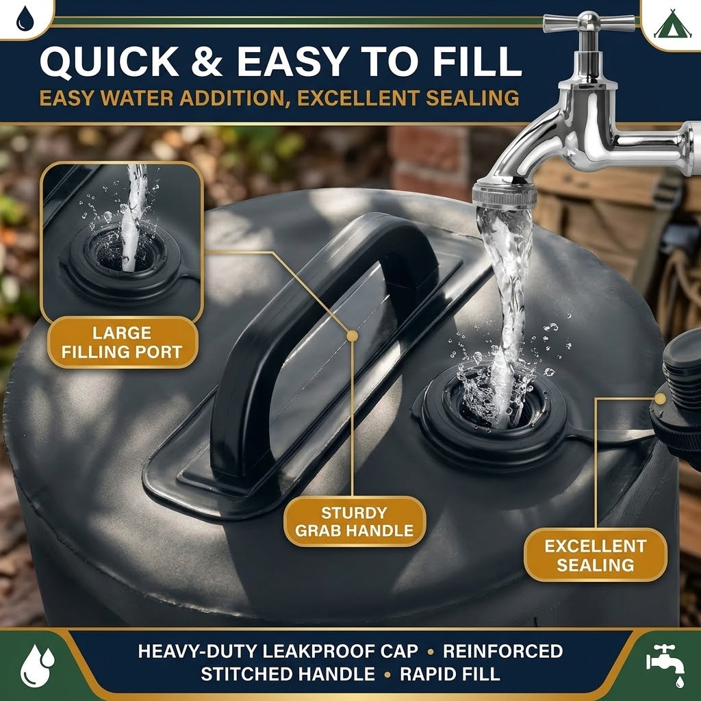 20kg Canopy Weight Bags 4 Pack, Water-Fill Leg Weights for Gazebos, Shade Tents and Marquees