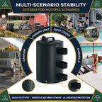 20kg Canopy Weight Bags 4 Pack, Water-Fill Leg Weights for Gazebos, Shade Tents and Marquees