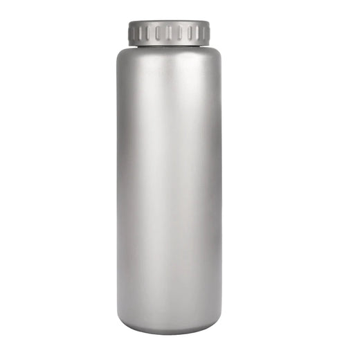 Titanium water bottle 1200ml with screw lid
