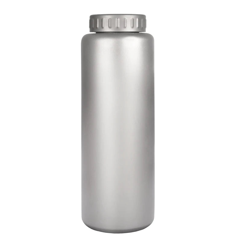 Titanium water bottle 1500ml with screw lid