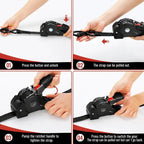 Retractable Ratchet Tie-Down, 3.5 m x 25 mm