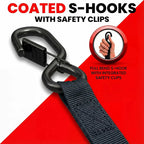 Retractable Ratchet Tie-Down, 3.5 m x 25 mm